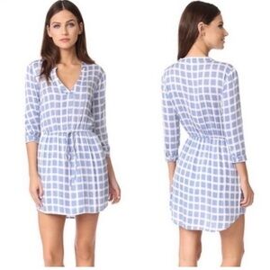 NWT Nordstrom’s BB Dakota Windowpane Shirt Dress
